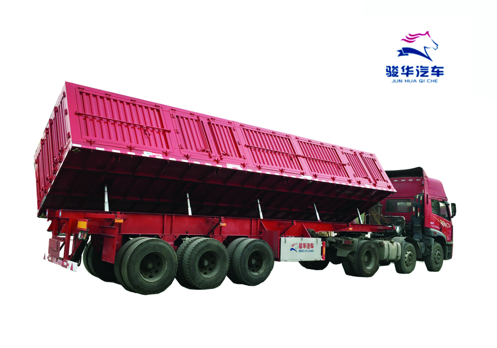 自卸式运输半挂车