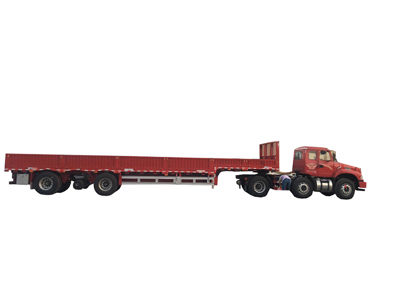 13米高低板/标箱运输半挂车