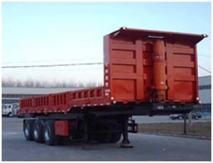 前顶自卸式运输半挂车