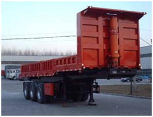 前顶自卸式运输半挂车