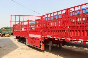 三开门仓栅式运输半挂车