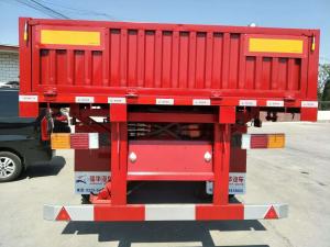 13米标箱侧翻自卸式运输半挂车