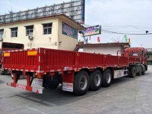 13米高低板标箱半挂车