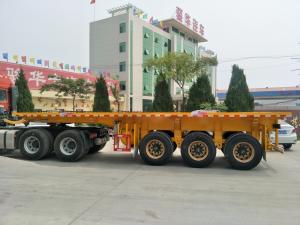 平板自卸式运输半挂车