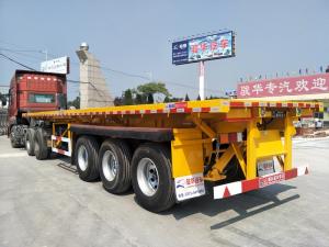 10.5米平板侧翻自卸半挂车