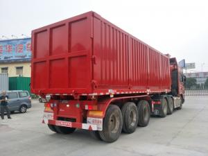 8.5米前顶后翻自卸半挂车