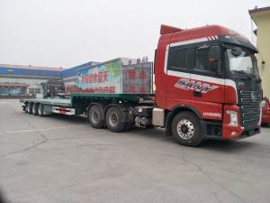 13.75米低平板运输半挂车